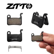 Kit 2 Pastilhas de Freio a Disco ZTTO Semimetálica Padrão Shimano A01S Deore Xt Slx Xtr Saint
