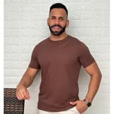 Camiseta Masculina Lisa Básica (CARECA PORELLE AWESOME – T-Shirt) 100% Algodão Estilo Diverse / Manfinity