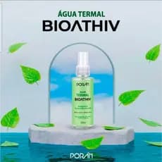 Poran Água Termal BioAthiv 120ml Hidratante Facial Refrescante Calmante Pele Sensível Spray Original