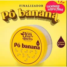 Pó Facial Banana Bella Bem Me Quero | Finaliza, Ilumina, Sela a Maquiagem e Reduz a Oleosidade -10g