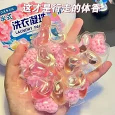 1 pacote 3 em 1 sabonete em pó Gel cápsulas de sabonete doce @ czyzh KN9I