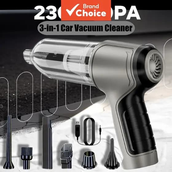 Aspirador de Pó para Carro SZUK, Potente Portátil para Cabelos, Sem Fio, Mini Aspirador de Pó para Casa e Carro,