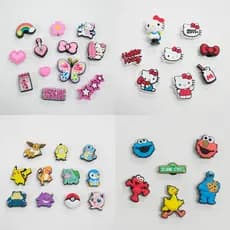 Miss Zoe Jibtz Sesame Street Acessórios Para Pés Pokémon Hello Kitty Paw Patrol