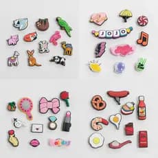 Miss Zoe Jibtz Acessórios Para Pés Com Tema Alimentar , De Animais De Desenho Animado DIY