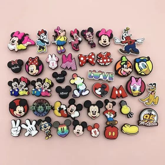 Miss Zoe Jibtz Disney Mickey Mouse Acessórios Para Pés Desenho Animado Minnie Acessório