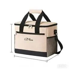 Bolsa Térmica 18L | Bolsa Cooler com Alça Tiracolo e Bolso em Malha