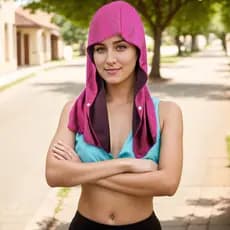 Toalha refrescante com proteção solar para academia, praia, camping, esportes ao ar livre, bandana refrescante em format