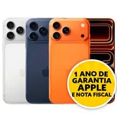 Celular iPhone 17 Pro 256GB 5G Lacrado Original 1 Ano de Garantia Apple com NF