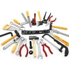 Kit de Ferramentas de Brinquedo de Plástico Para crianças 14 peças