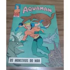 Antigo Gibi HQ Aquaman 1970 Editora Ebal