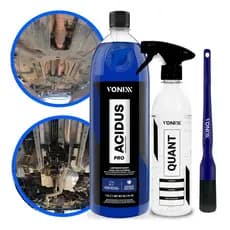Acidus Pro Vonixx 1,5l Concentrado + Quant 500ml + Pincel Vonixx Limpador Ácido Limpeza Externa