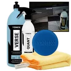 KIT Verse Vonixx 1,5L + Pulverizador Quant  Vonixx + Aplicador + Pano Cadillac Protetor de Plástico