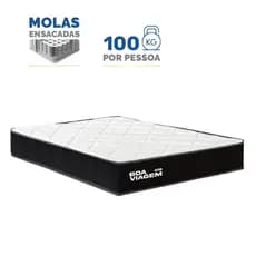 Colchão de Molas Ensacadas One Face Boa Viagem Casal 138cm
