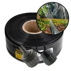 Kit mangueira de irrigação100m microperfurada com Conectores para horta gramado grama plantas