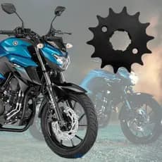Pinhão 13 dentes 13d passe 520 Yamaha Fazer 250  Xtz 250 Lander Tenere 250 aço 1045 alta qualidade