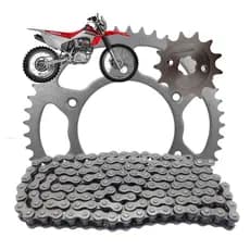 Melhor kit trasmissão tração relação para CRF230 Crf230f 2006 a 2021 coroa 50 pinhão 13 sem retentor
