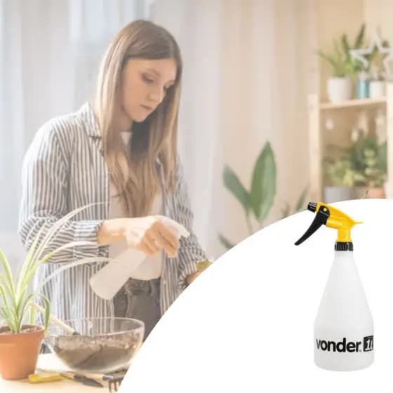 Borrifador spray válvula gatilho manual para academia salão pet shop multiuso pulverizador