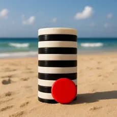 BOCHA DE PRAIA TEJO AREIA GRAMA BOCHA ACHATADA SOLE
