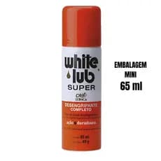 Kit - 2 Desengripante Lubrificante White Lub Spray 65ml Super Orbi Quimica