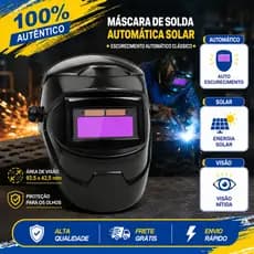 Máscara De Soldagem De Óculos Escurecimento Automático Solar TIG MIG MMA MAG KR KC Capacete Elétrico