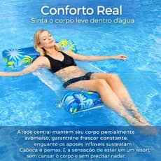 Boia Rede Piscina Adulto – Kit com 2 Unidades Piscina Adulto