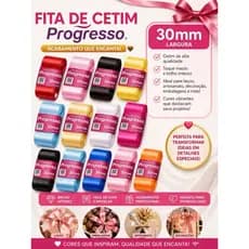 FITAS DE CETIM 30mm C/10mts