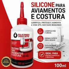 SILICONE PARA AVIAMENTOS E COSTURA 100 ML
