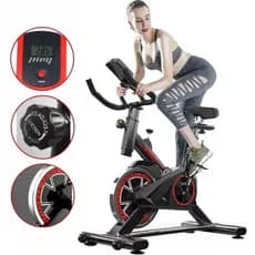 Bicicleta Spinning Ergométrica Semi Profissional Sport Preto