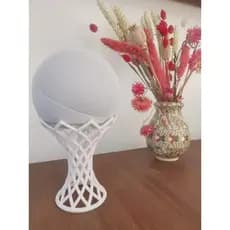 Suporte para Alexa Echo Dot 4ª e 5ª Base Decorativa Estilo Premium | Impressão 3D Moderna e Estável