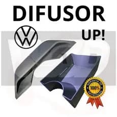 Difusor de Ar Condicionado (Inteiriço) + Porta-Treco Premium VW UP