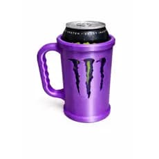 Caneca Porta Lata 3D Monster com Alça Suporte para Latinha 473ml Conforto e Pegada Premium