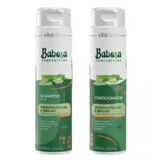 Kit Shampoo e Condicionador Vita Seiva Babosa Concentrada 300ml