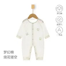 Bebê bebê verão macacão de algodão sonhador bebê verão fino quimono macacão ar condicionado roupas bebê recém-nascido ma