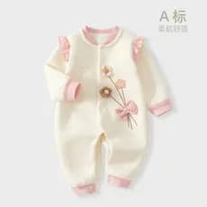 Roupas de bebê outono classe a bebê menina mês inteiro roupas macacão bebê recorte quente roupas de bebê recém-nascido