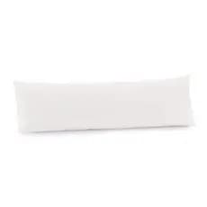 Fronha Body Pillow 40cm x 1,30m  Altenburg Algodão Lux 200 Fios  Branco