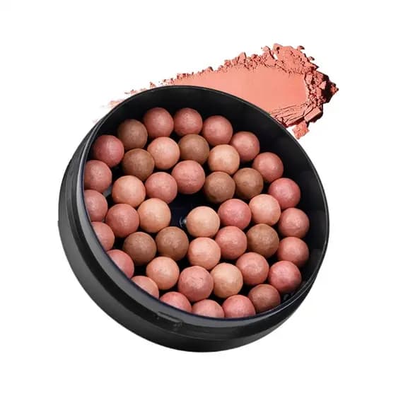 Blush em Bastão com Pérolas Bronzeadoras, Leve, para Maquiagem de Rosto Maduro, para Iluminar, Esculpir as Maçãs do Rost