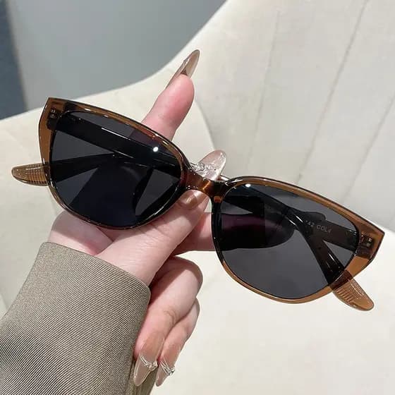 Nova Moda Cat Eye TR Óculos De Sol Polarizados UV400