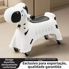 Patinete infantil estilo zebra, adequado para crianças de 1 a 3 anos--3610