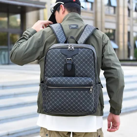 Mochila simples Commuter mochila masculina de alto valor mochila de negócios de grande capacidade mochila de alta qualid