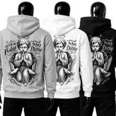Blusa Moletom Masculino Racionais De Frio Inverno Personalizado Quem Me Protege Não Dorme- Super Comfortavel