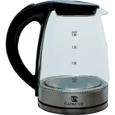CHALEIRA ELETRICA VIDRO 1.8L 220V - ELETRO TOP