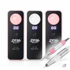 Motor Lixadeira portatil de Unhas Profissional 35.000 RPM Recarregável, unhas de gel, manicure, alongamento