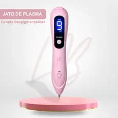 Caneta Elétrica Estética Portátil Tipo Plasma com Display Digital Recarregável jato de plasma