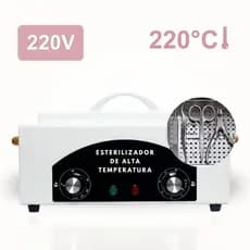 Estufa Esterilizadora para Alicates 220v alta temperatura Manicure Pedicure e Nail Designer