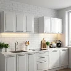 Kit com 2 Armário Aéreos Luce Itatiaia de Aço Branco
