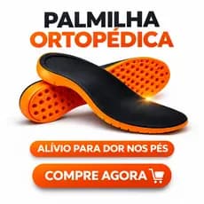 PALMILHA ORTOPÉDICA CONFORT GEL | ABSORÇÃO DE IMPACTO | CONFORTO DIÁRIO