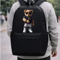 Mochila Estilo StreetWear Reforçada Grande Alças Estampada Minimalista – Moderna, Discreta e Cheia de Personalidade
