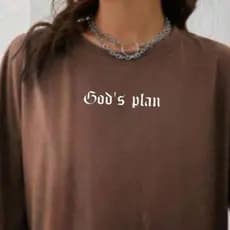 Camiseta Manfinity Ombro Caído Moda Academia Básica Atlética Oversized Streetwear Unissex Gods Plan