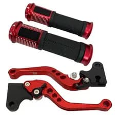 Kit Manete Esportivo + Manopla Honda Titan Fan 125/150 Pop 100/110 Freio A Lona
