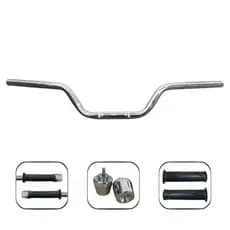 Guidão Cromado Modelo Cbx200 Cb 250F Cb300 Cbx 250 C/ Rosca